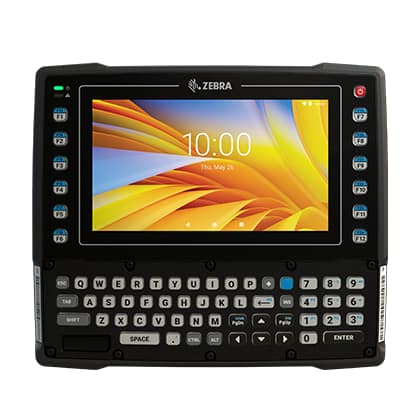 A Zebra Mobile computer