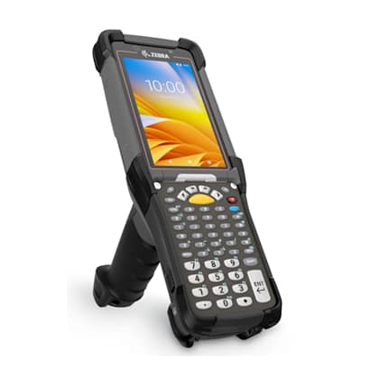 A zebra mobile computer